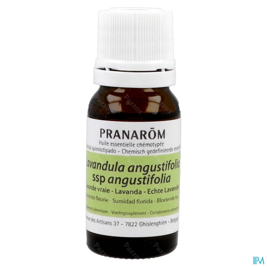 Pranarôm Huile Essentiel Lavande Vraie 10ml