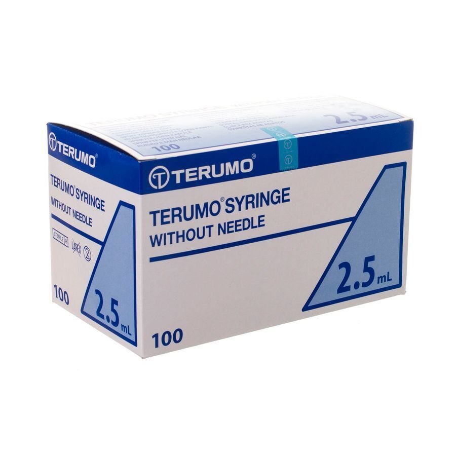 Terumo Seringue Luer Sliptip 2ml 100
