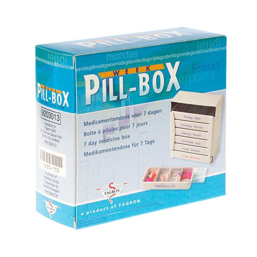 Pillbox Week/ Semaine