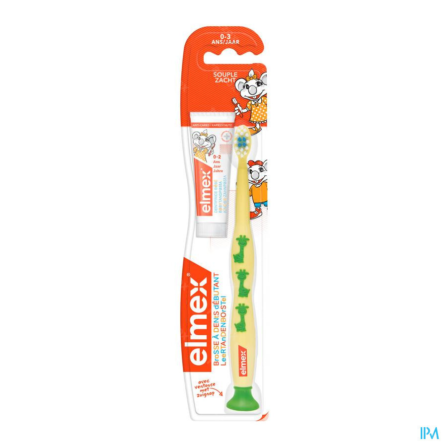 Brosse A Dents Elmex Debutant 0-3 Ans