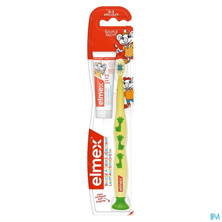Brosse A Dents Elmex Debutant 0-3 Ans