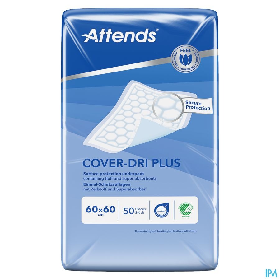 Attends Cover Dri Plus Alese 60x 60cm 1x50