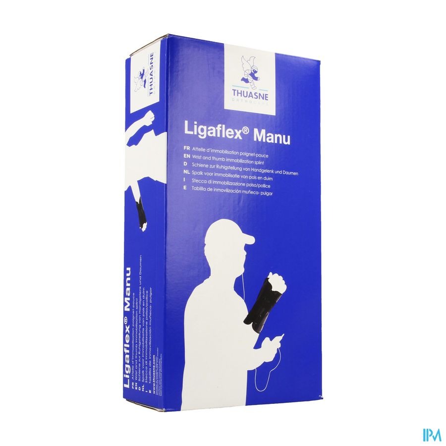 Ligaflex Manu Poignet Gauche Noir T3