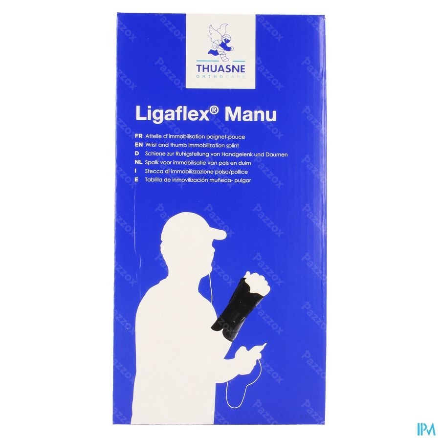 Ligaflex Manu Poignet Droit Noir T2