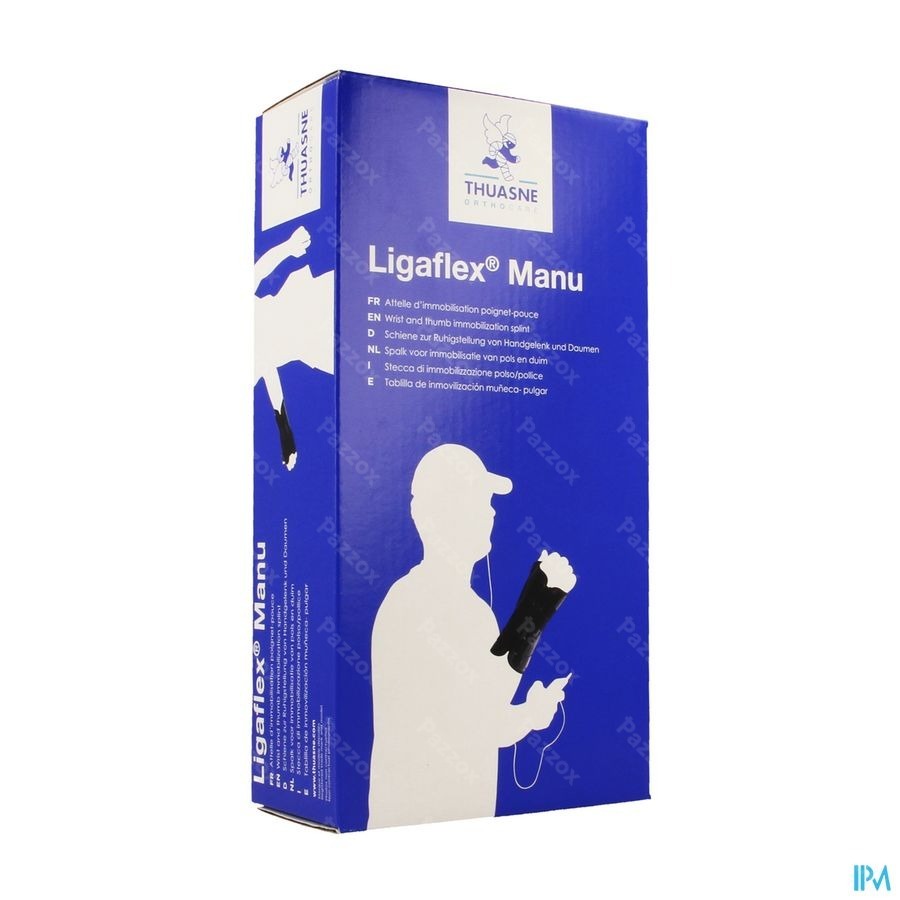 Ligaflex Manu Poignet Droit Noir T3