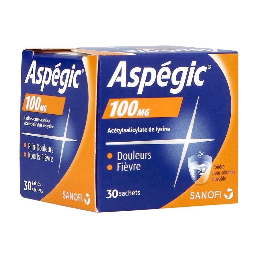 Aspegic 100 Pulv 30x 100mg