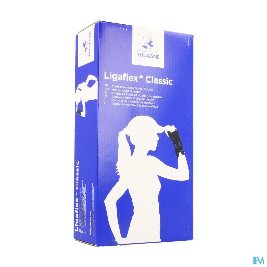 Thuasne Ligaflex Clas. Poign.gauche Noir T1 243502