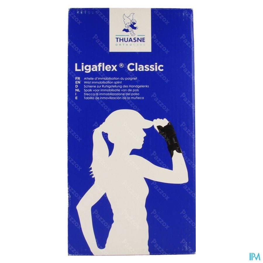 Ligaflex Classic Poignet Gauche Noir T4 243502