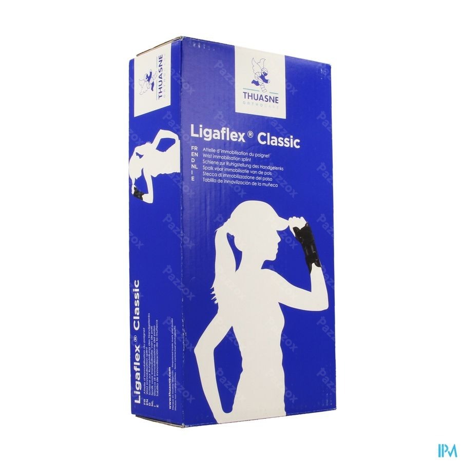 Ligaflex Classic Poignet Gauche Noir T4 243502