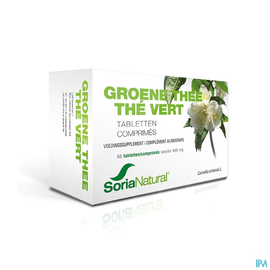 Soria Te Verde Tabl 60x600mg
