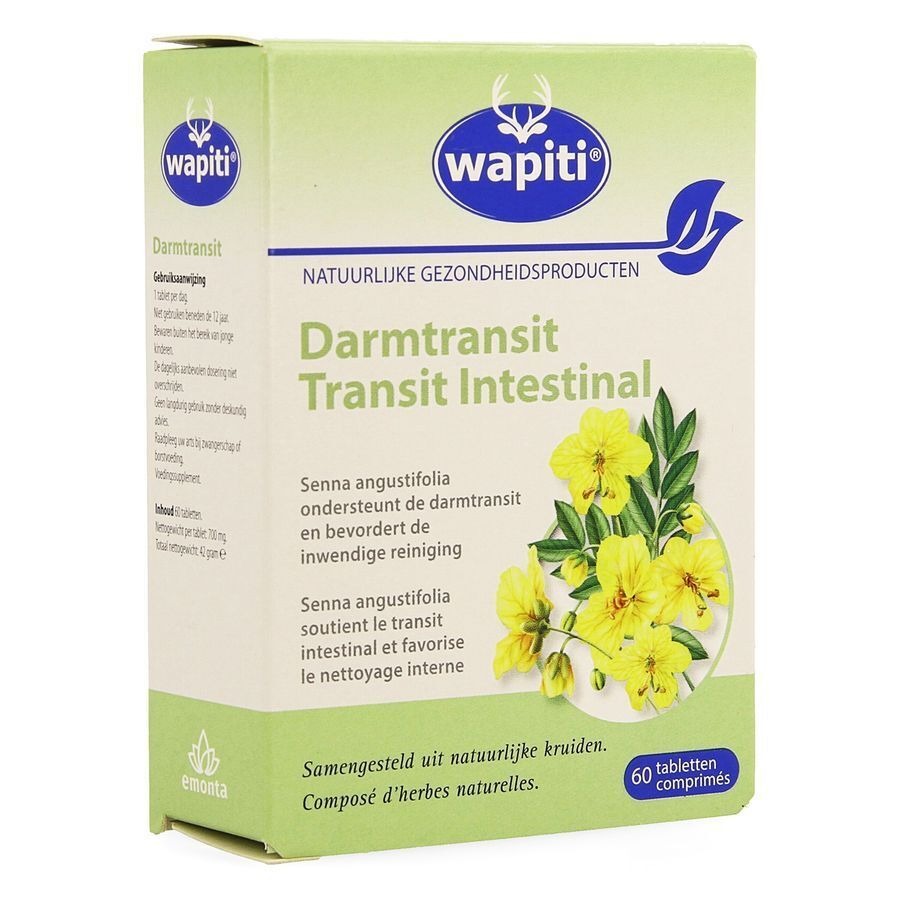 Wapiti Darmtransit 60 Comprimés