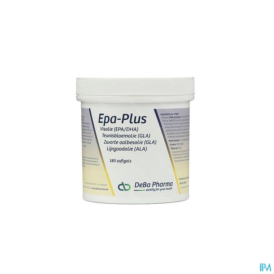 Epa-plus Citron Caps 180 Deba