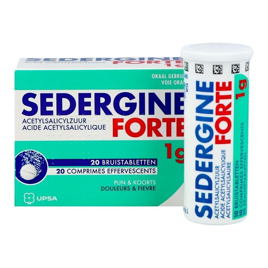 Sedergine Forte 1g Comp Efferv. 20