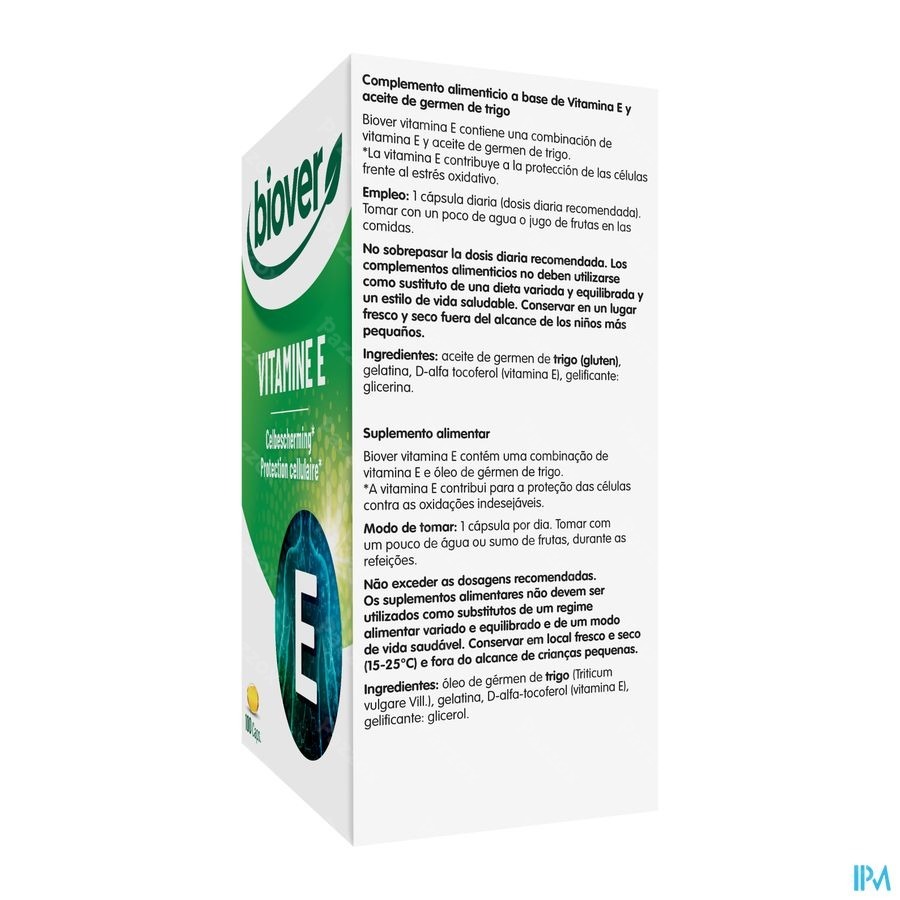 Vitamine E 45ui Natural Caps 100