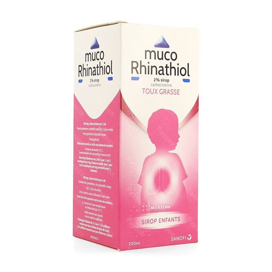 Muco Rhinathiol 2% Sir Inf 200ml