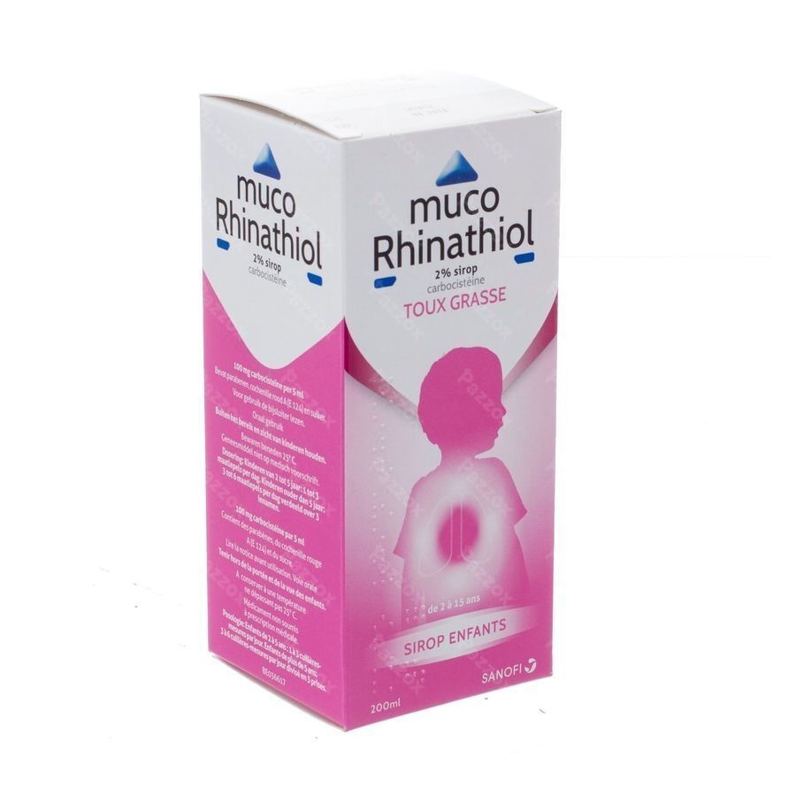 Muco Rhinathiol 2% Sir Inf 200ml