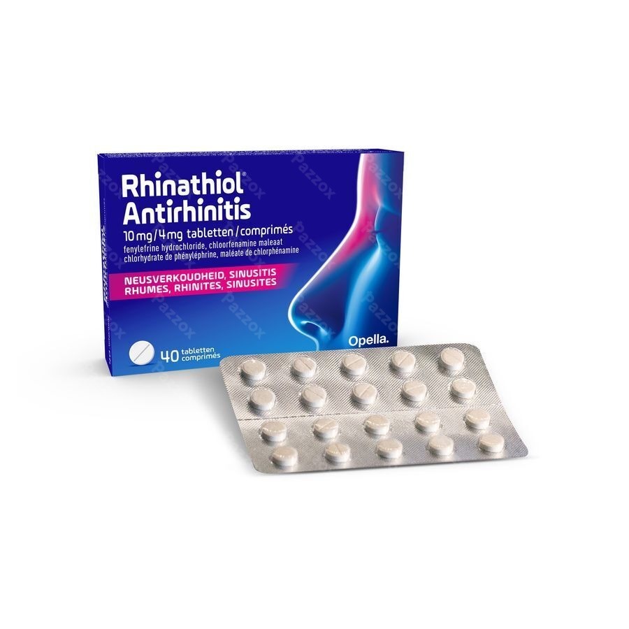 Rhinathiol Antirhinitis 40 Comprimés