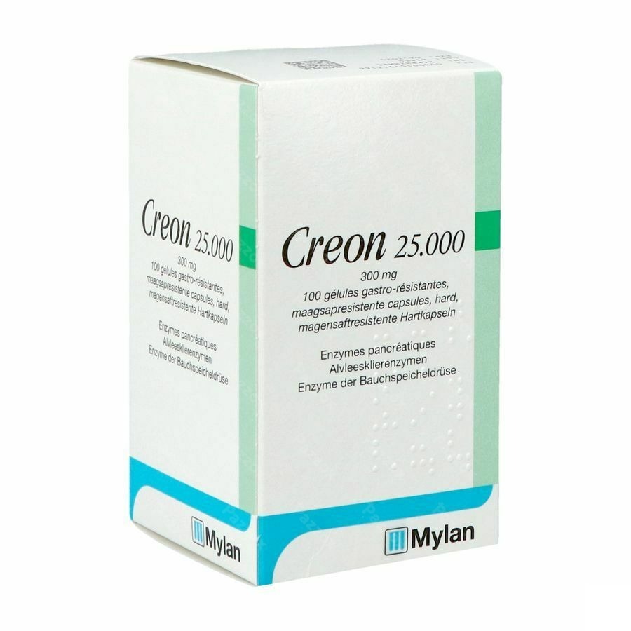 Creon 25000 Caps Gastroresist 100 X 300mg