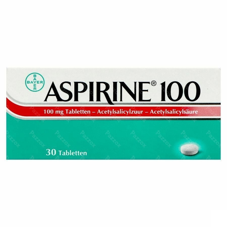 Aspirine 100mg 30 Comprimés