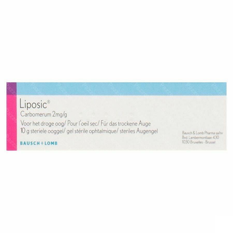 Liposic Gel Oculaire 10g