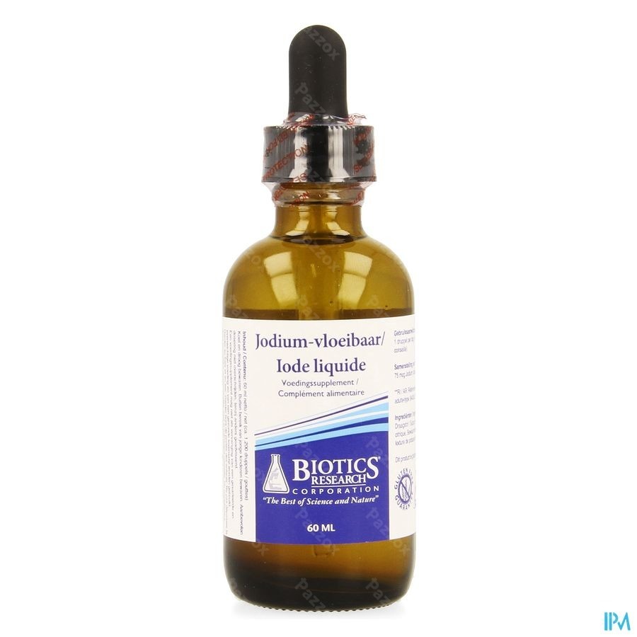 Iode Liquide Biotics Gutt 2oz