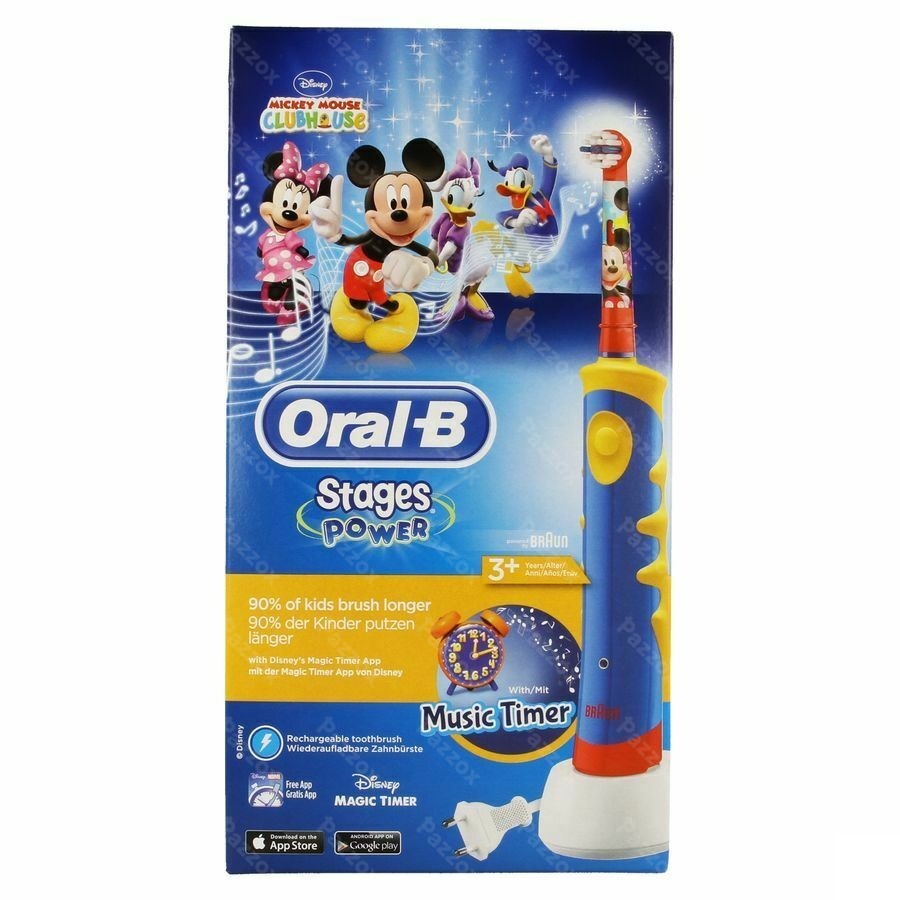 Oral B Plak Control D10511 Mickey Blue