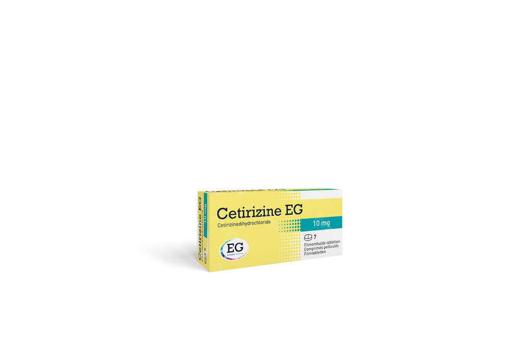 Cetirizine EG           Comp 7X10Mg