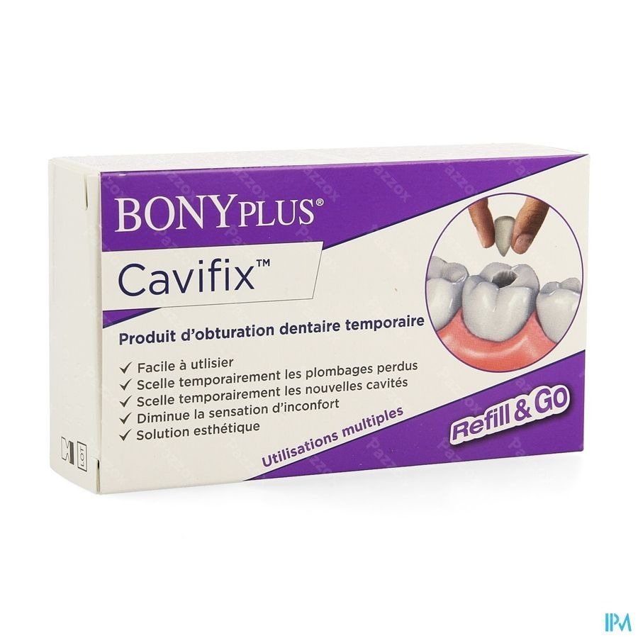 Bonyplus Cavifix Obturation Dentaire Temporaire 7g