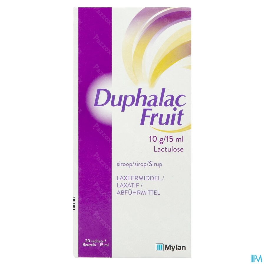 Duphalac Fruit Sir Sach 20 X 15ml