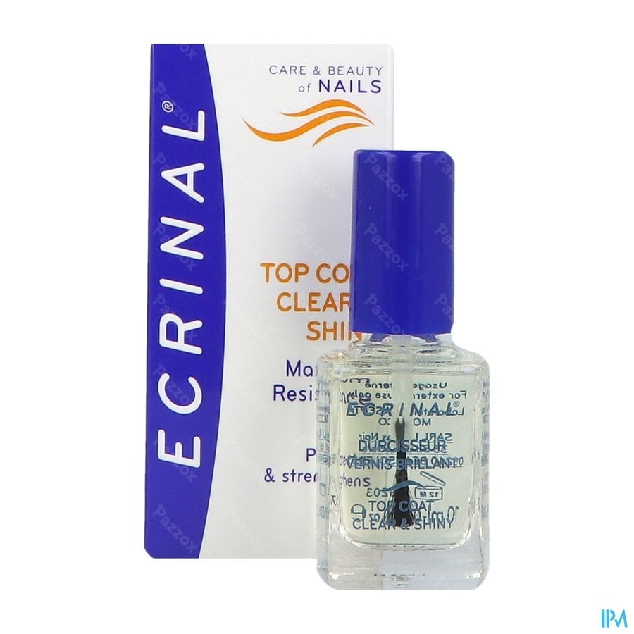 Ecrinal Durcisseur Ongles Brillant Fl 10ml 20203