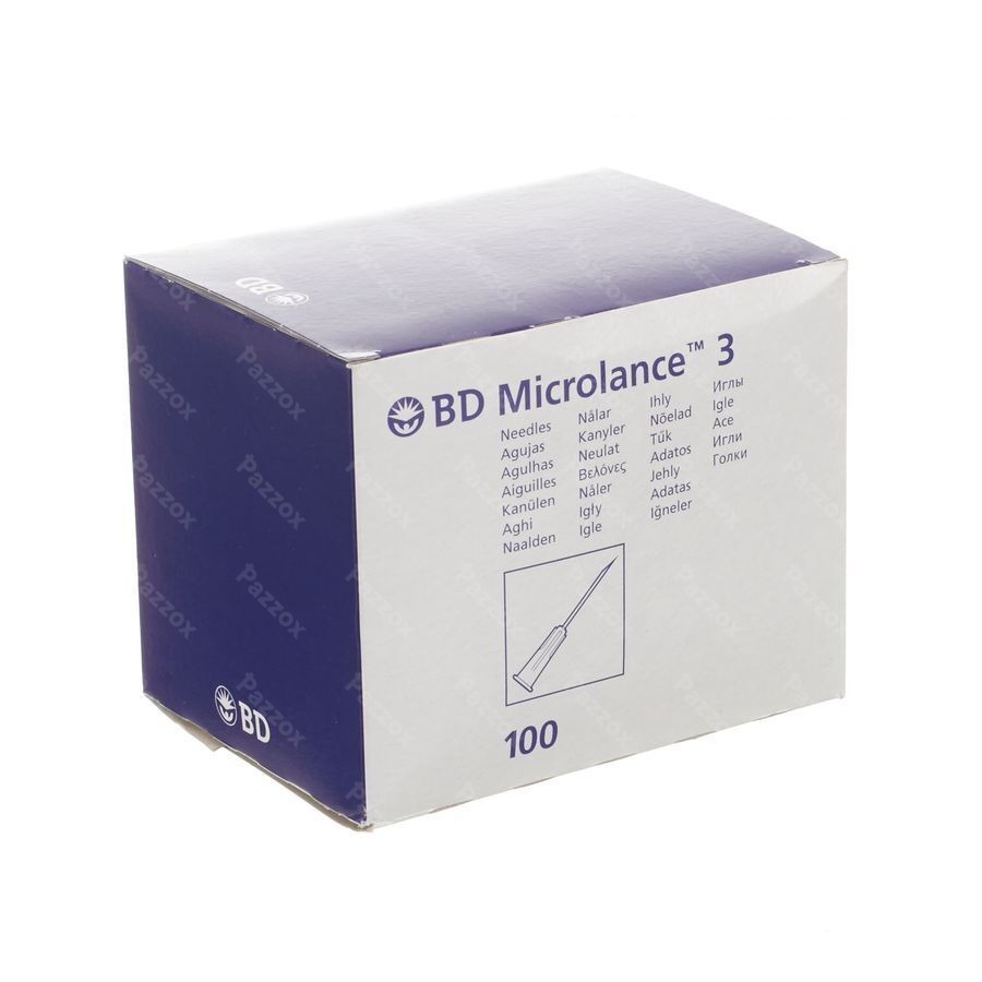 Bd Microlance 3 Aig.19g 1 1/2 Rb 1,1mm 40mm Cr 100