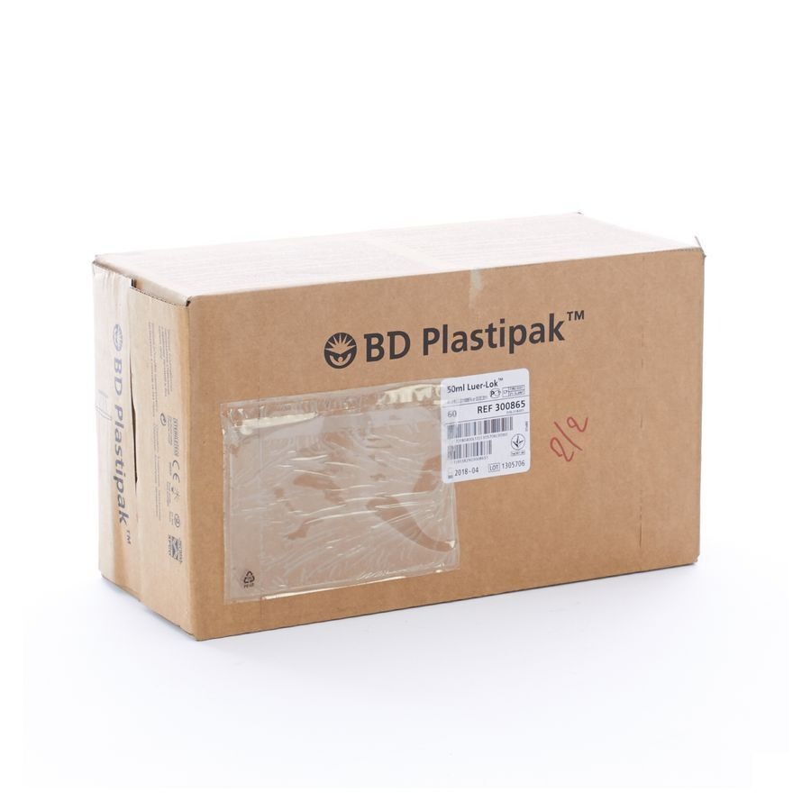Bd Plastipak Ser. S/aig Luer-lok 50-60ml 60 300865