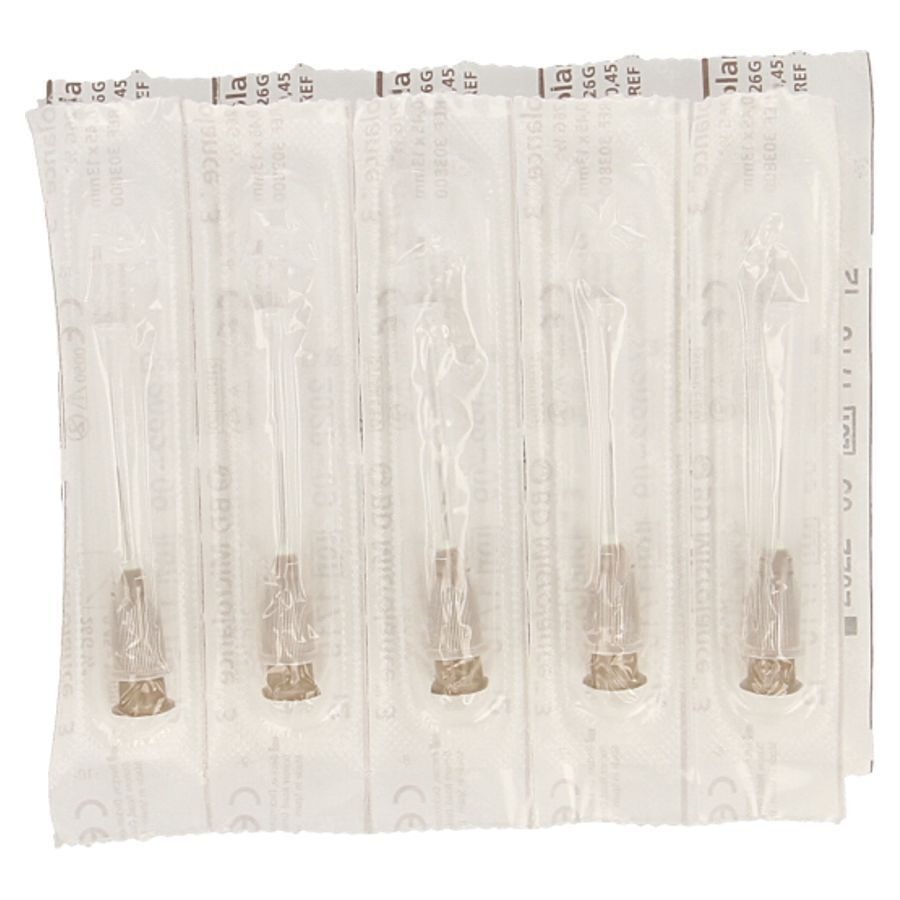 Bd Microlance 3 Aig.26g 1/2 Rb 0,45x13mm Brun 10