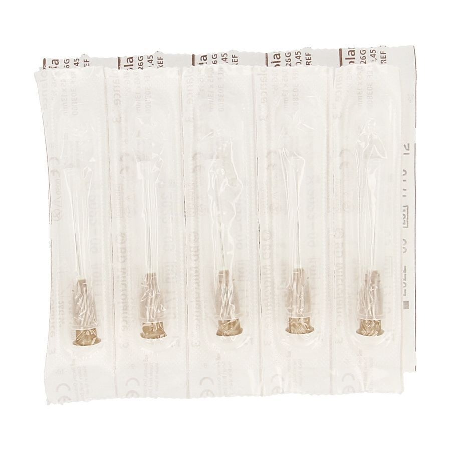 Bd Microlance 3 Aig.26g 1/2 Rb 0,45x13mm Brun 10