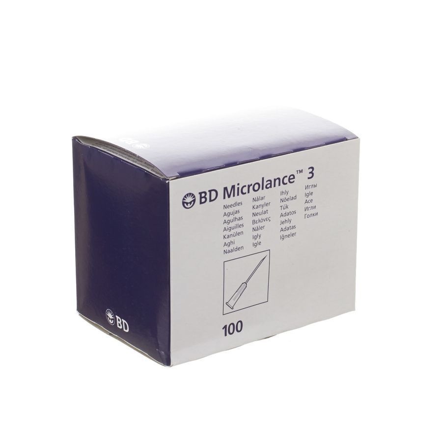 Bd Microlance 3 Aig.26g 1/2 Rb 0,45x13mm Brun 100