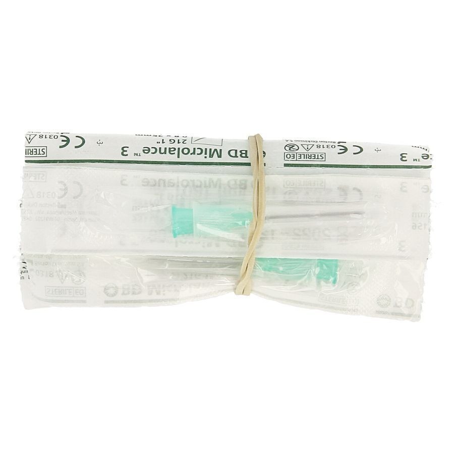 Bd Microlance 3 Aig.21g 1 Rb 0,8x25mm Vert 10