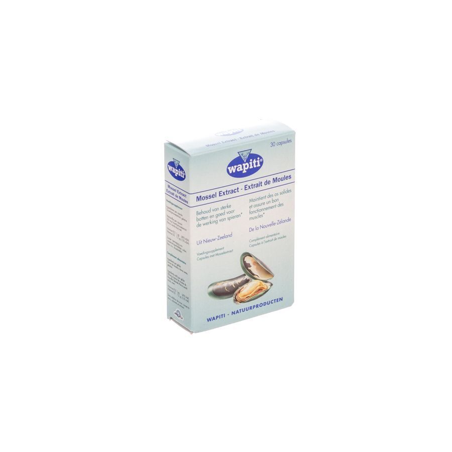 Wapiti Extrait Moules Caps 30x500mg