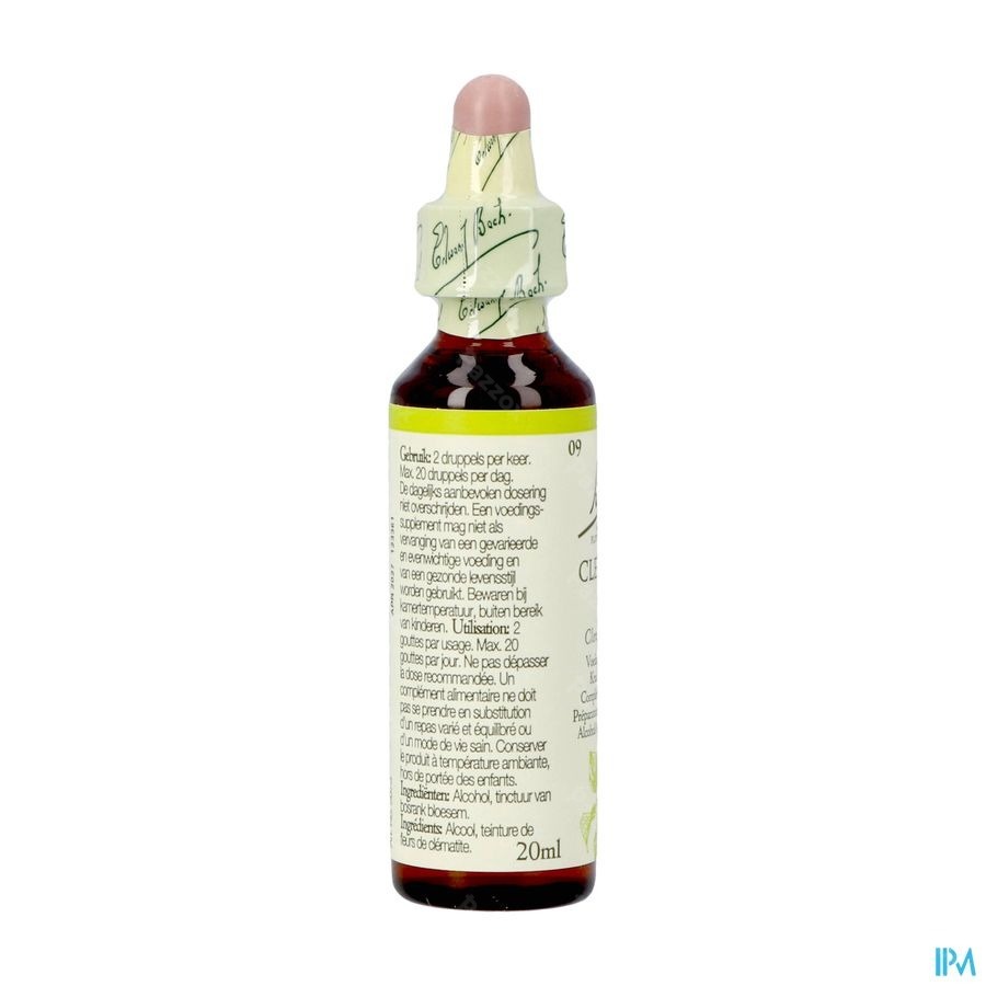 Bach Flower Remedie 09 Clematis 20ml