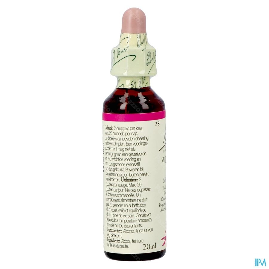 Bach Flower Remedie 38 Willow 20ml