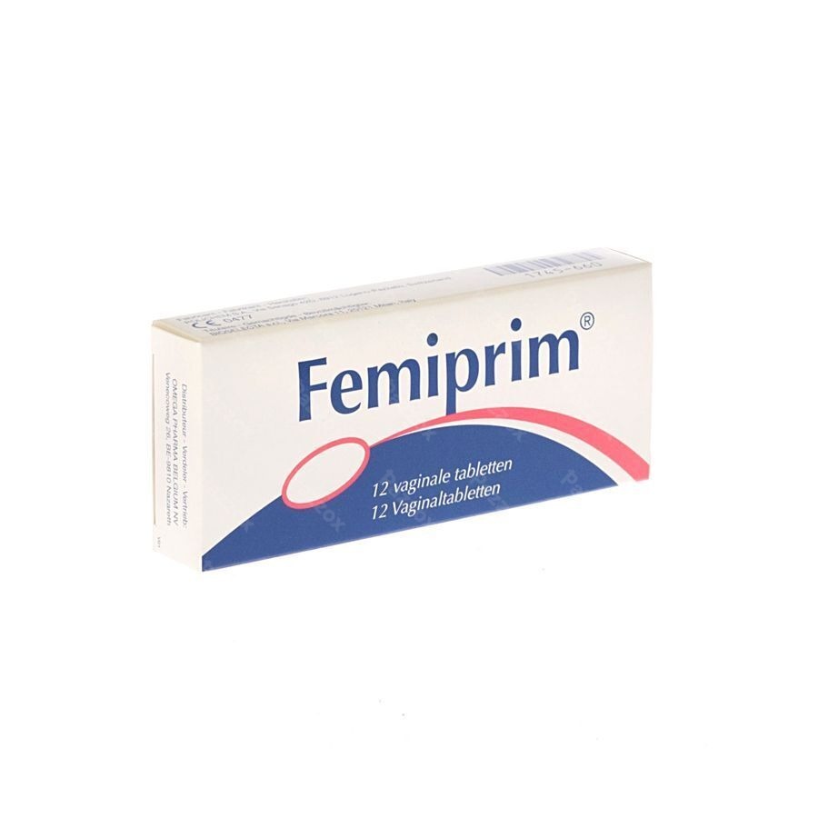 Femiprim Comp Vaginaux 12x250mg