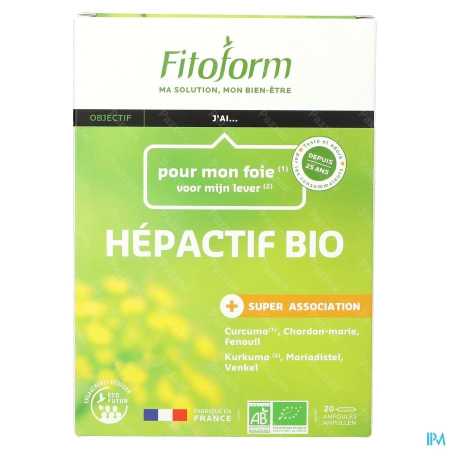 Hepactif Bio Amp 20x10ml Fitoform