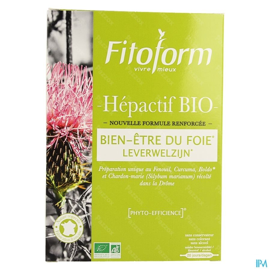 Hepactif Bio Amp 20x10ml Fitoform