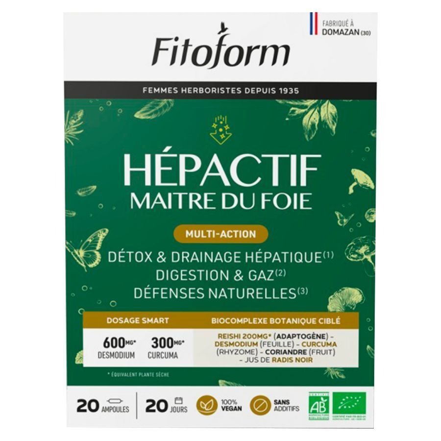 Hepactif Bio Amp 20x10ml Fitoform