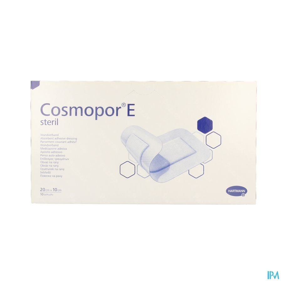 Cosmopor E Latexfree 20x10cm 10 P/s
