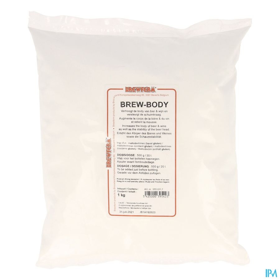 Brew Body Malto Dextrine Pdr 1kg 0550517