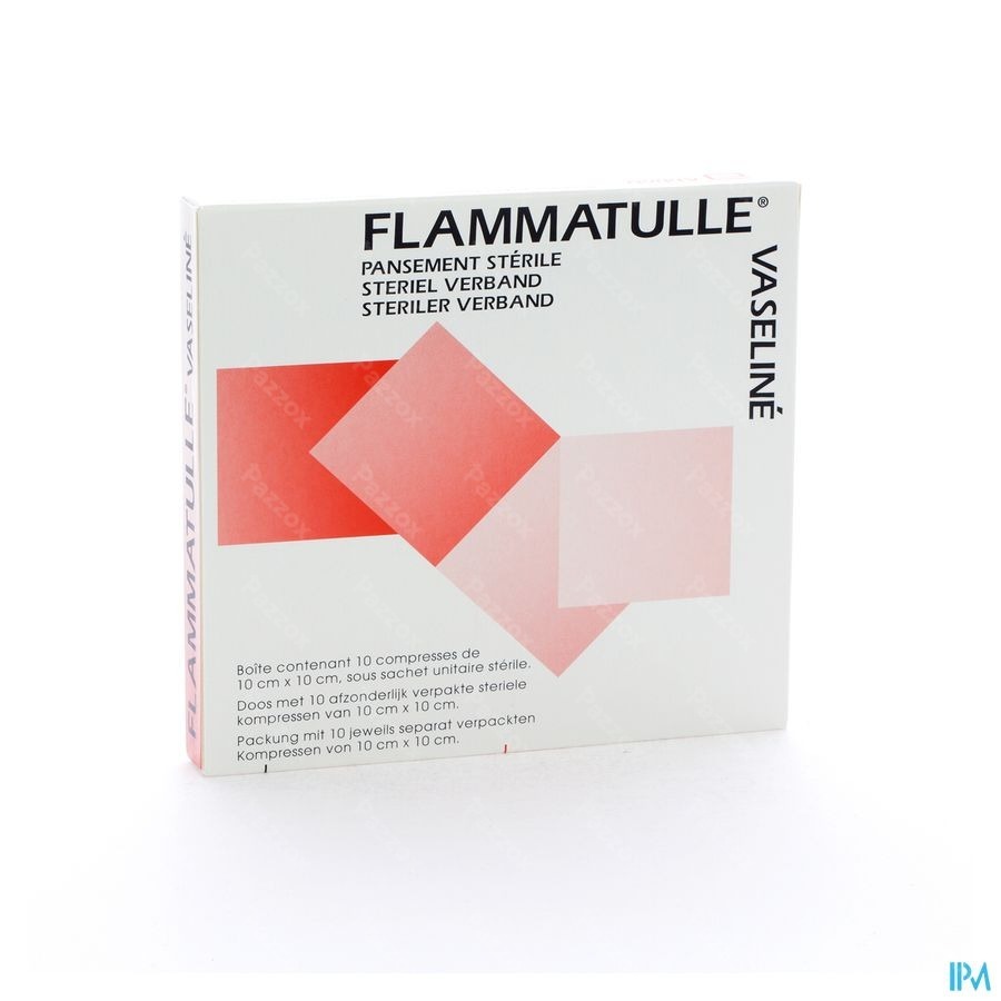 Flammatulle Vaseline Cp 10x10x10 Rempl 1478726