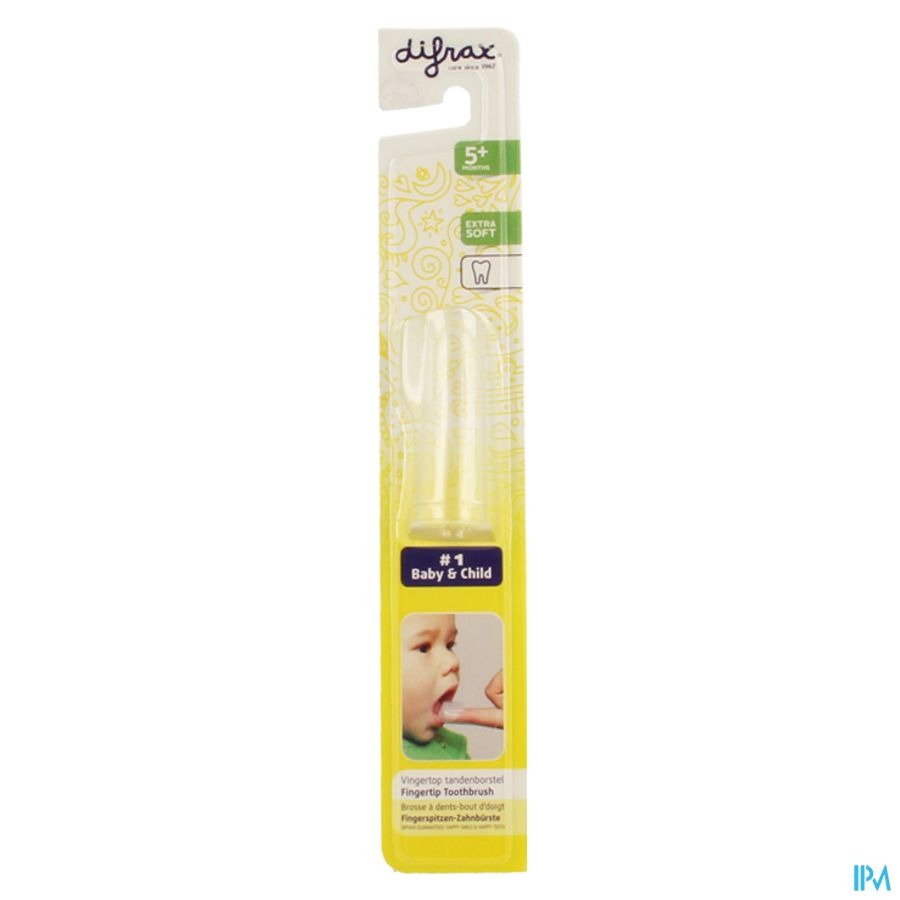 Difrax Brosse A Dents Bouts Doigts 376