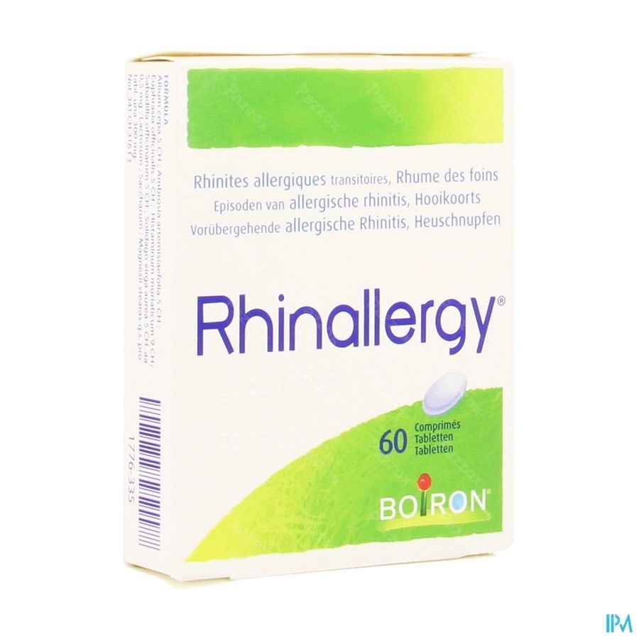 Boiron Rhinallergy 60 Pastilles