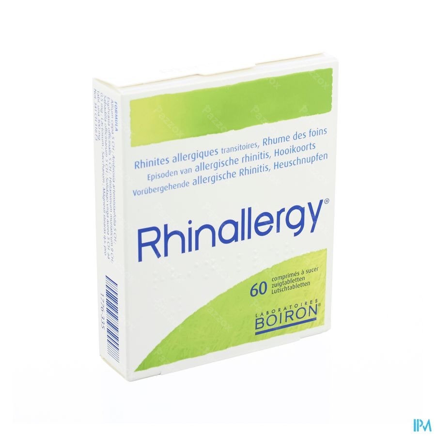 Boiron Rhinallergy 60 Pastilles