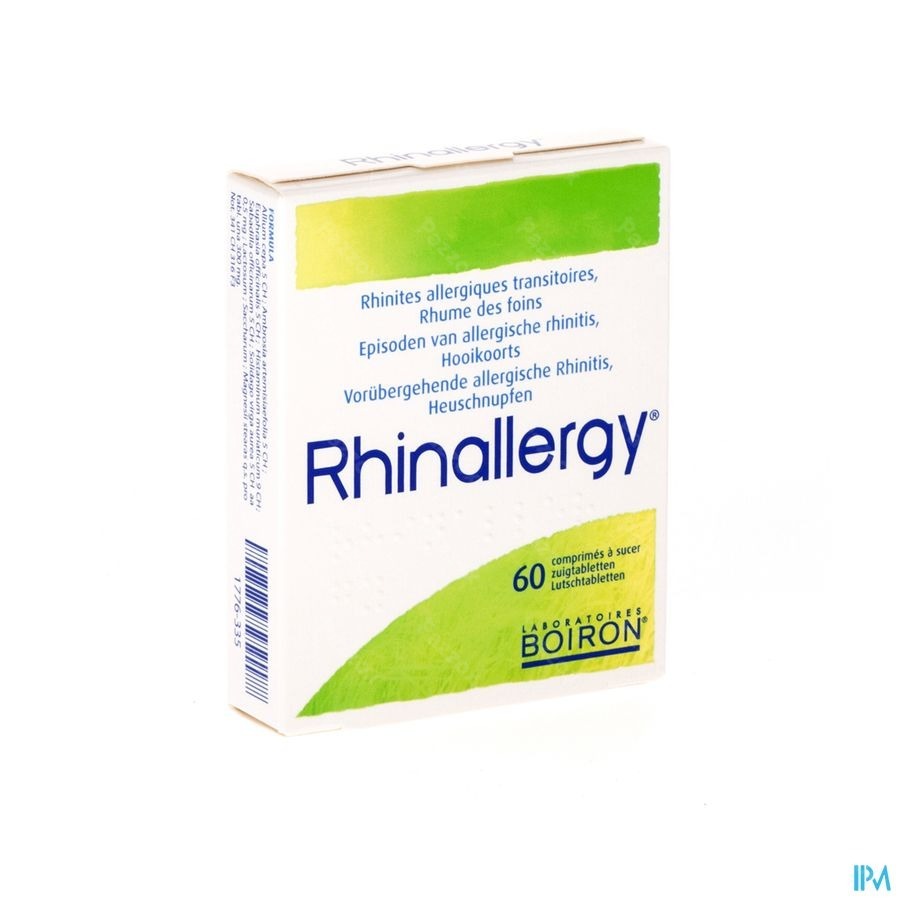 Boiron Rhinallergy 60 Pastilles